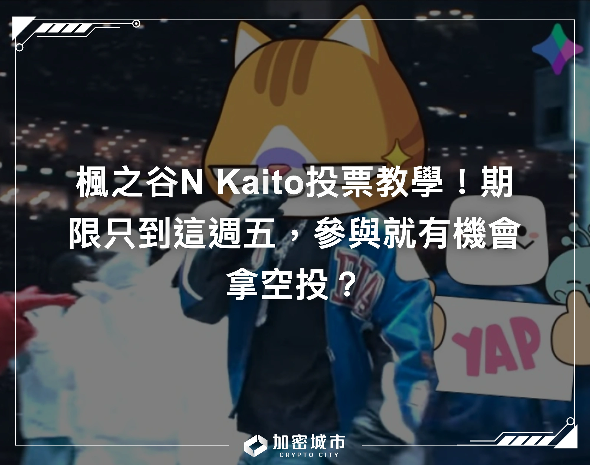 楓之谷N Kaito投票教學！期限只到這週五，參與就有機會拿空投？