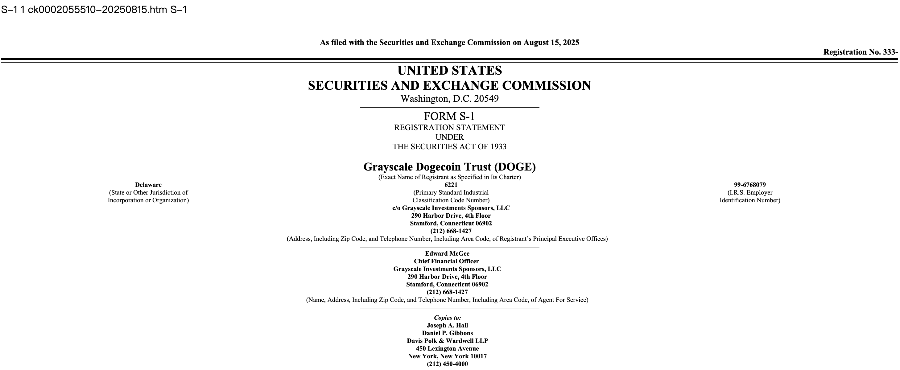 迷因幣也將成為ETF？灰度正式向SEC提出申請，讓狗狗幣走向主流