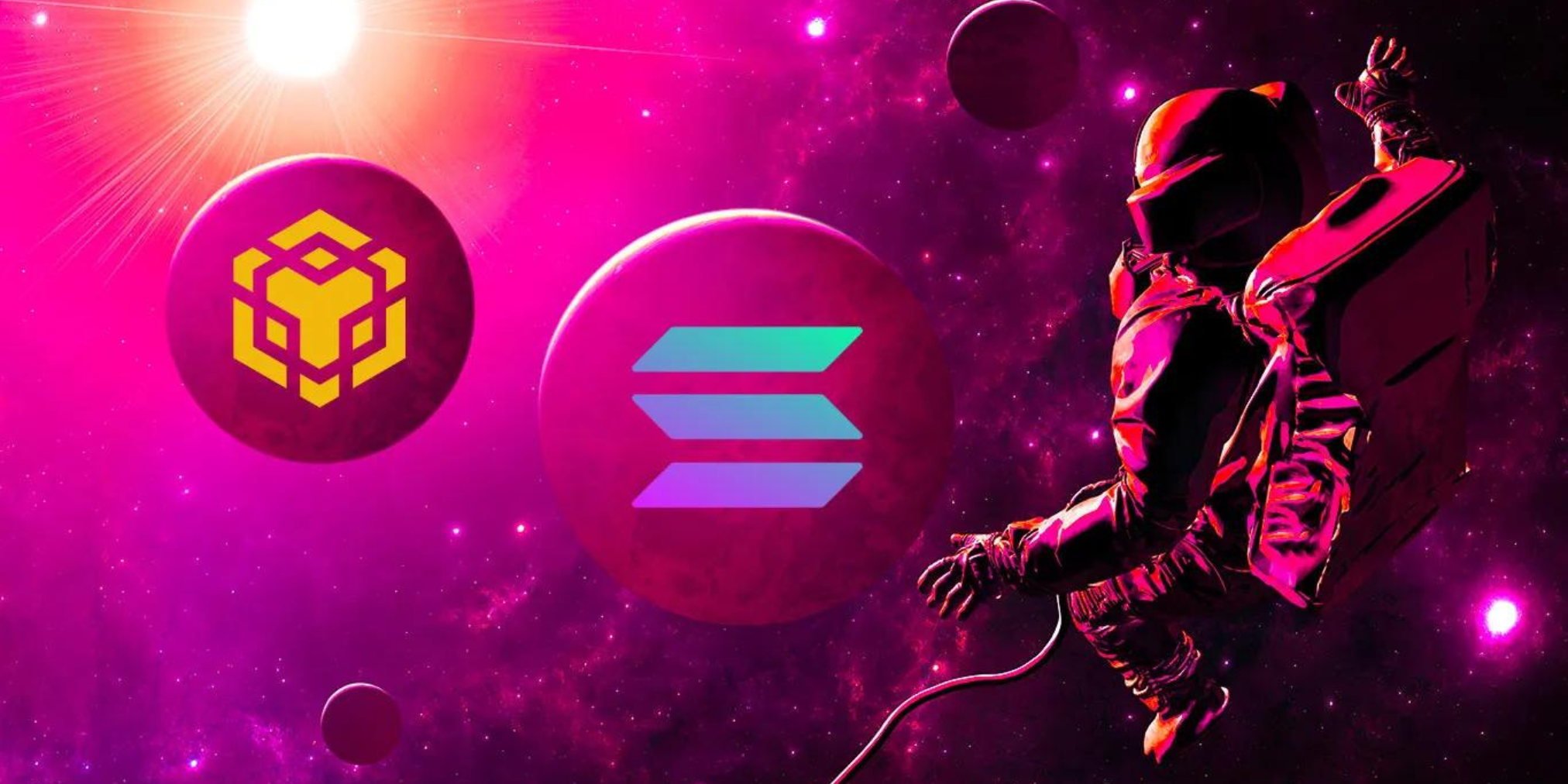 市值爭霸戰！BNB、SOL 加速成長，「第三大幣」寶座將落誰手？