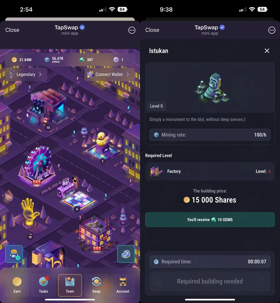 拿空投機會來了！《TapSwap》TG 遊戲推出新模式，達成條件可