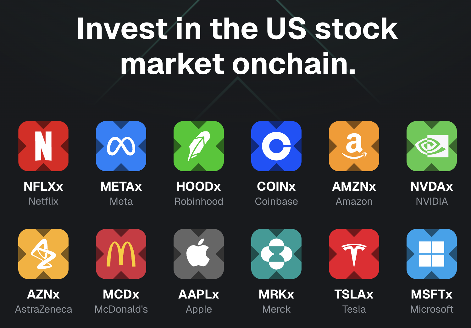 2大交易所推出鏈上美股！60檔代幣化股票任你買，全球用戶都能用