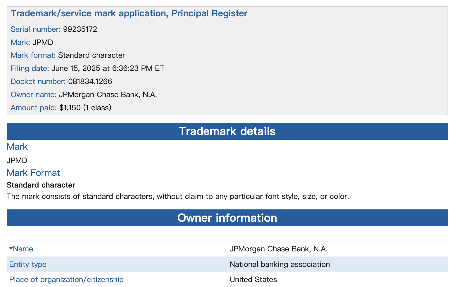 摩根大通申請JPMD加密平台商標！將有交易業務，投行在佈什麼局